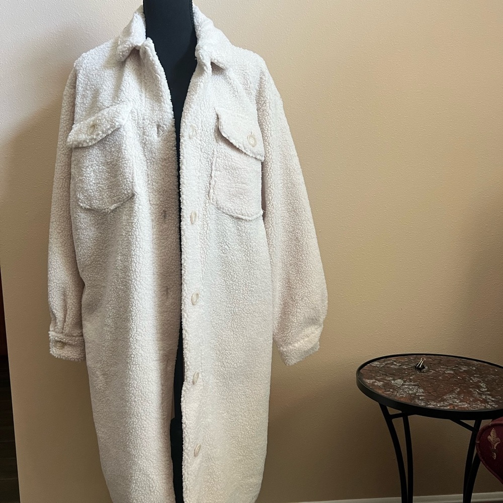 ASOS New Look Teddy Coat